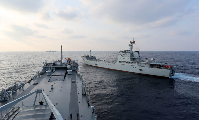 ship sea war china